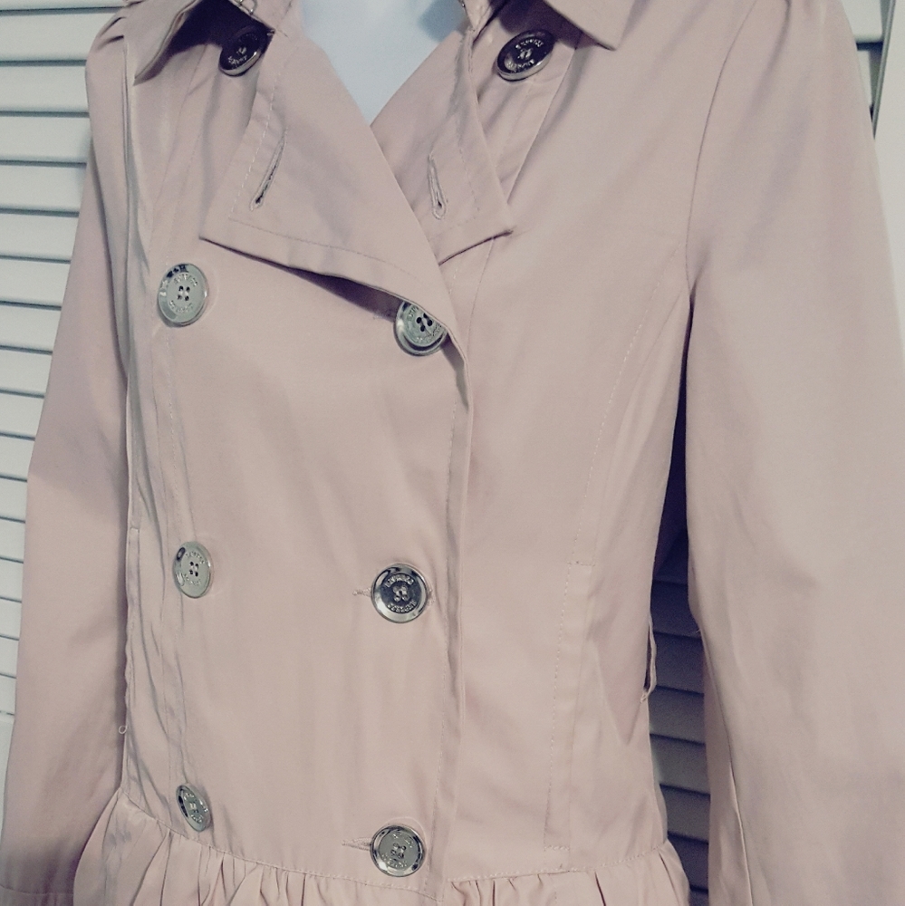 Blush colored Express coat M